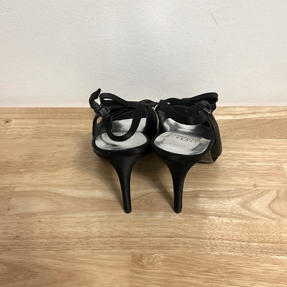 Stuart Weitzman black heels with bows - Picture 3 of 6